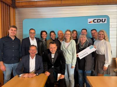 Die Deligierten der CDU Hainburg auf dem Kreisparteitag in Mainhausen