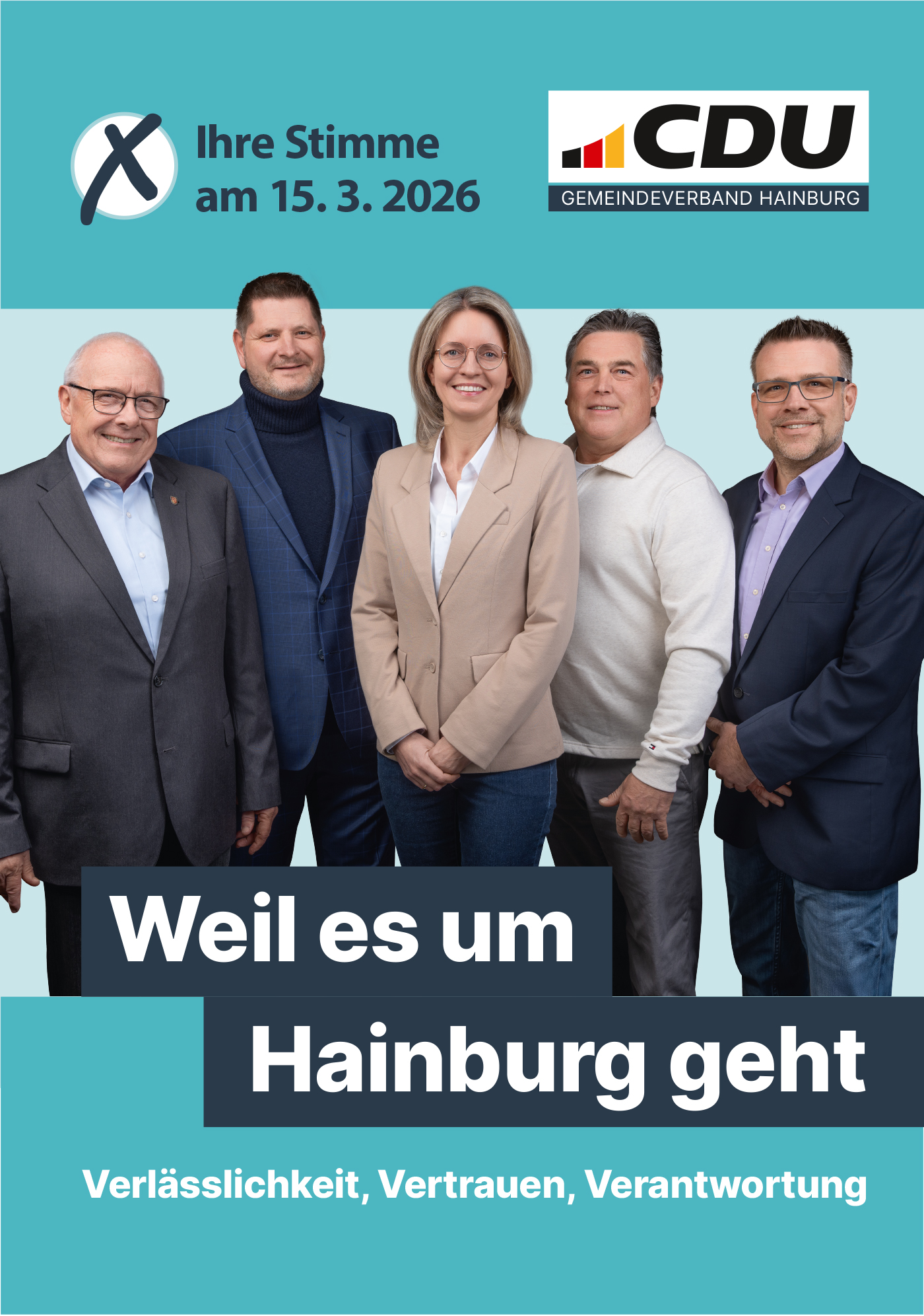 Werner Merget, Marcus Redanz, Ivonne M�ser, Tobias Kaiser, Markus Herdt (v.l.n.r.)